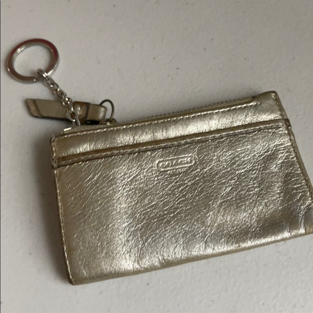 Coach keychain wallet